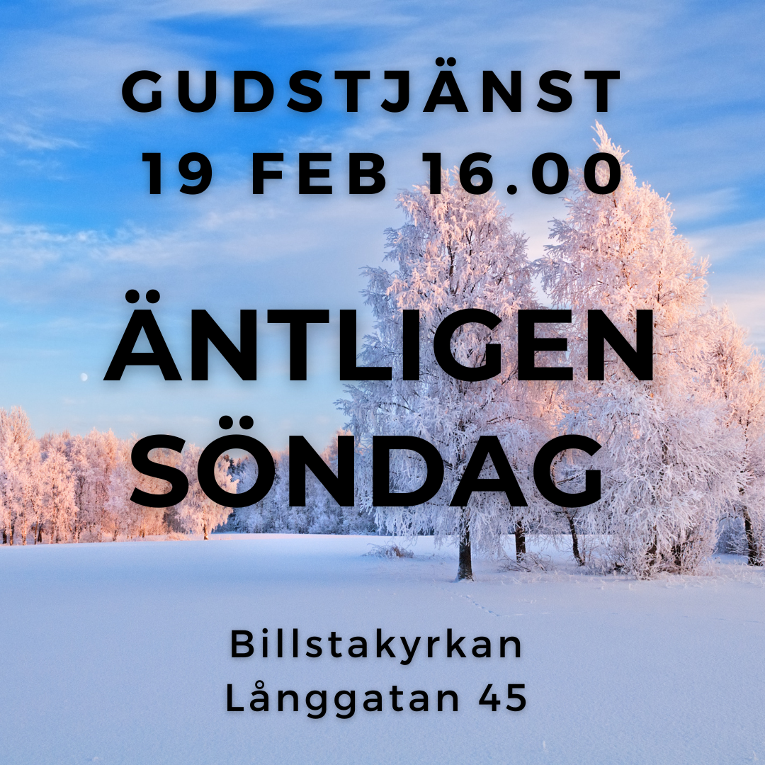 Gudstjänst 2023-02-19