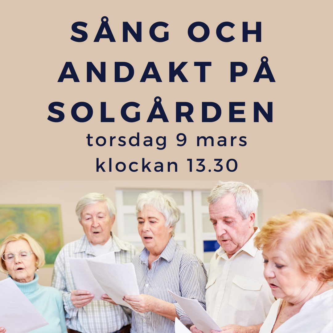 Sång och andakt på Solgården