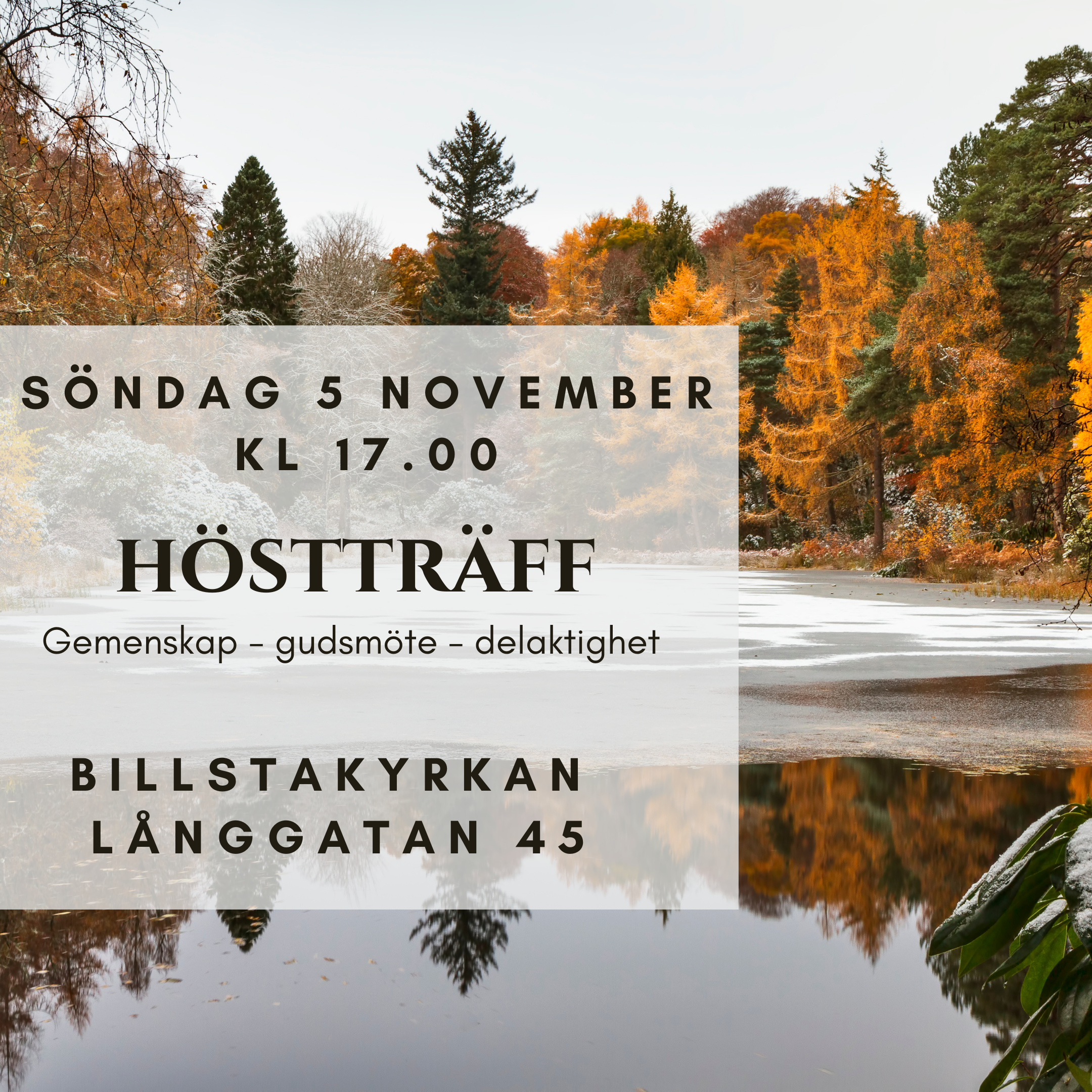 Höstträff 2023-11-05